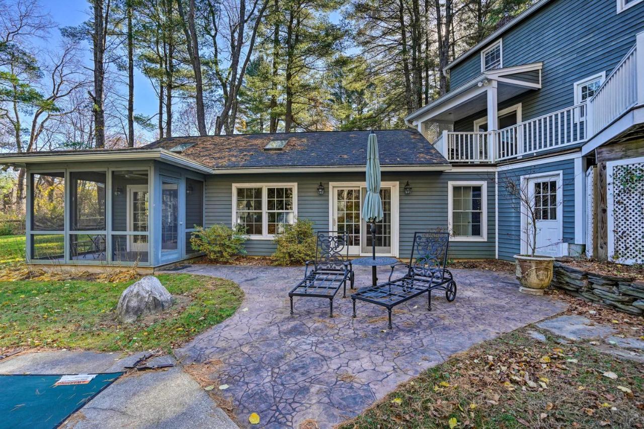 Lenox House With Screened Patio And Mountain View Villa Exterior photo