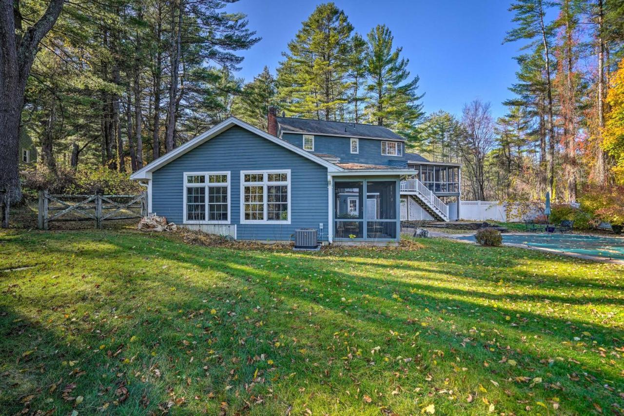 Lenox House With Screened Patio And Mountain View Villa Exterior photo